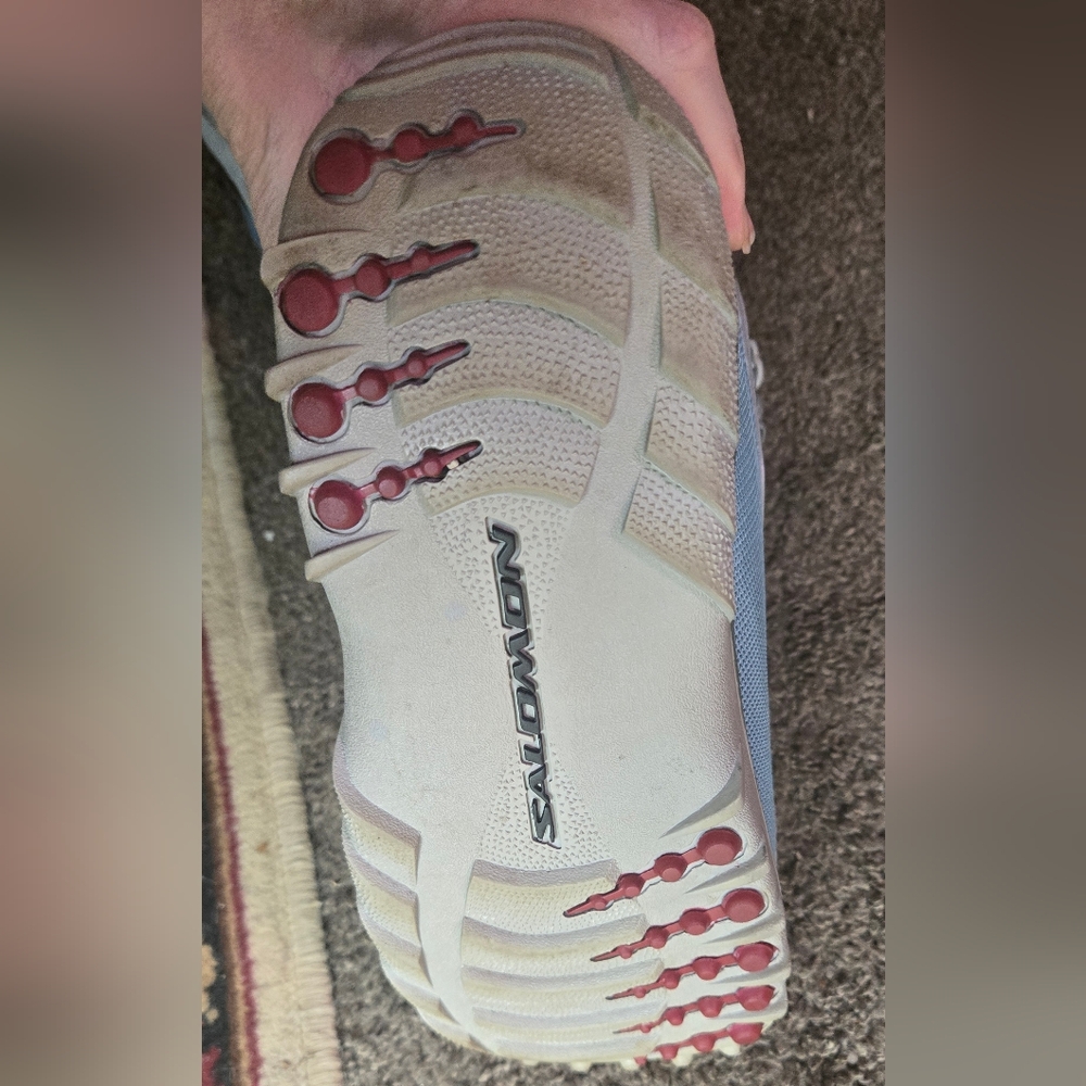 HOST PICK! 🎉🎊 Salomon Vigil Blue & Gray Snowboard Boots Sz7.5 - Picture 8 of 9